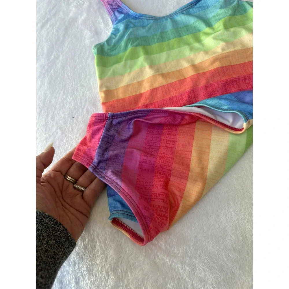 Stella‎ Cove Girls Rainbow One Piece Swimsuit 8